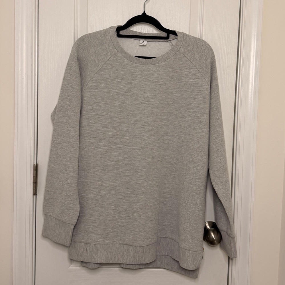 Anrabess Women's Gray Sweatshirt size S